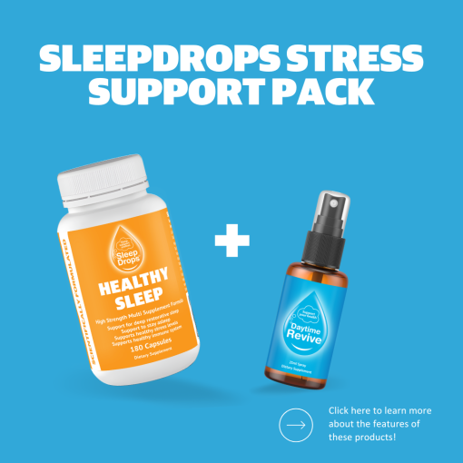 SleepDrops Stress Support Spray Combo Pack